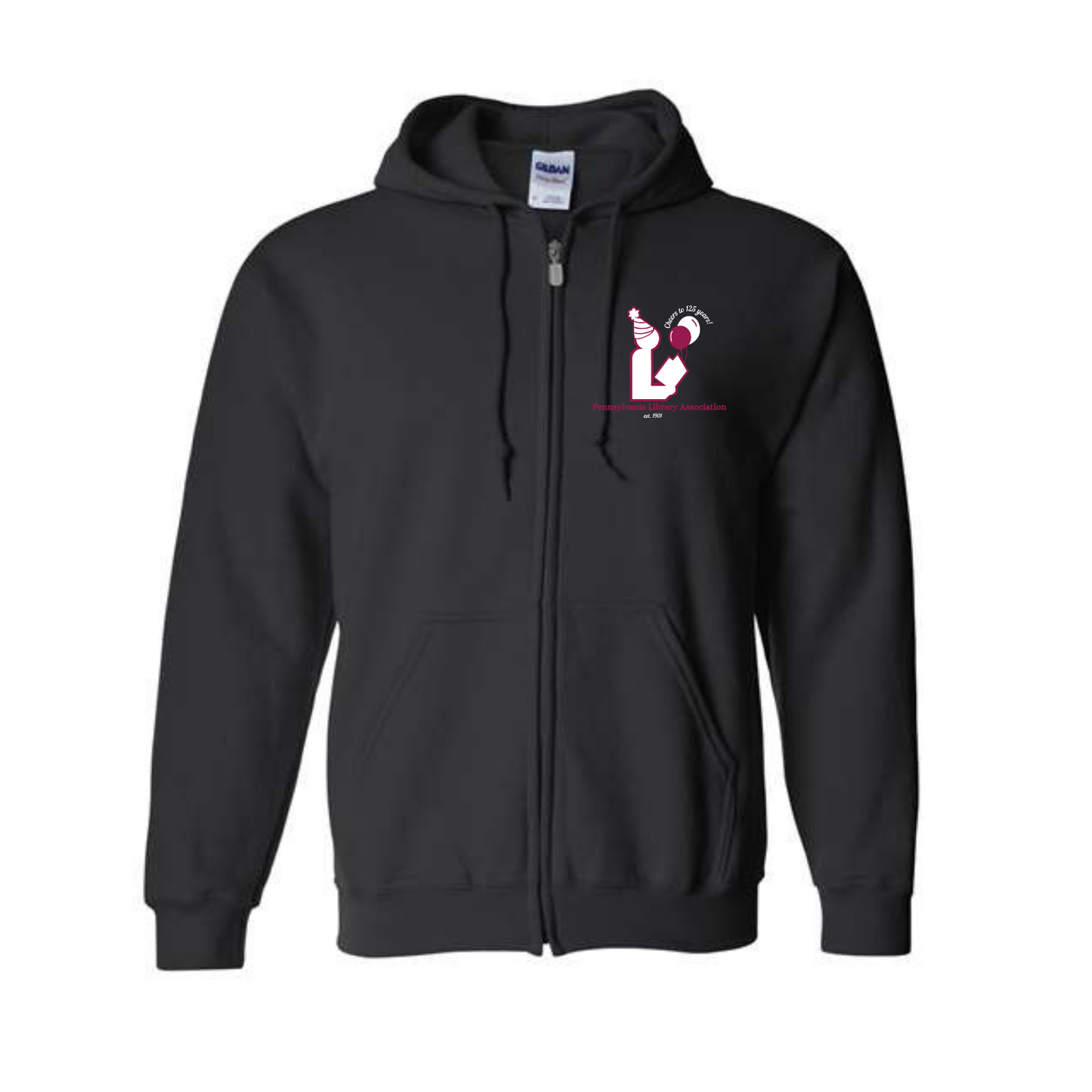 PaLA: Celebrating 125 Years Black Unisex Zip Hoodie