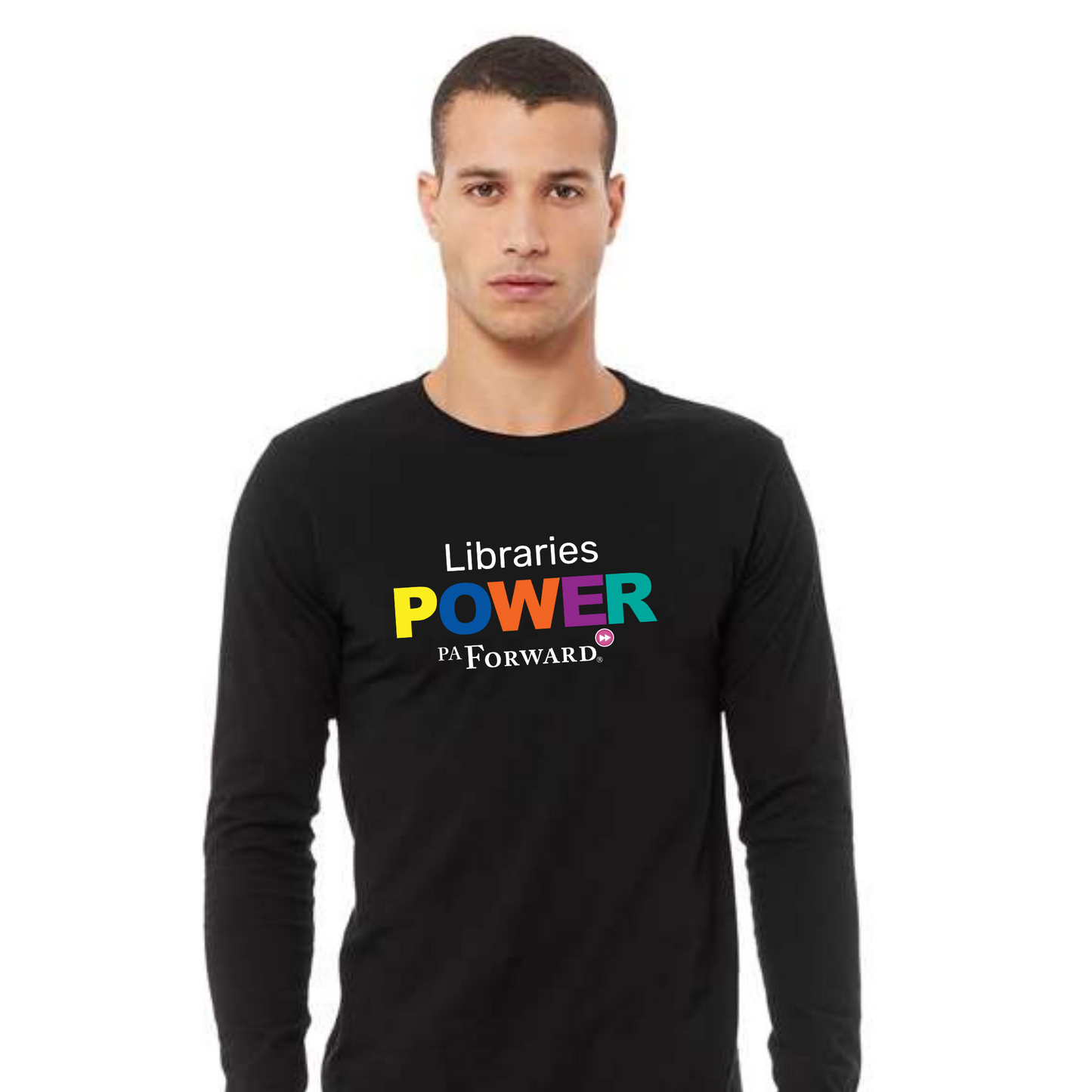 PaLA: Libraries Power Unisex Black Long Sleeve