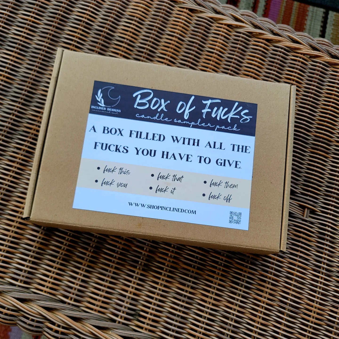 Box Of Fucks: Candle Sampler