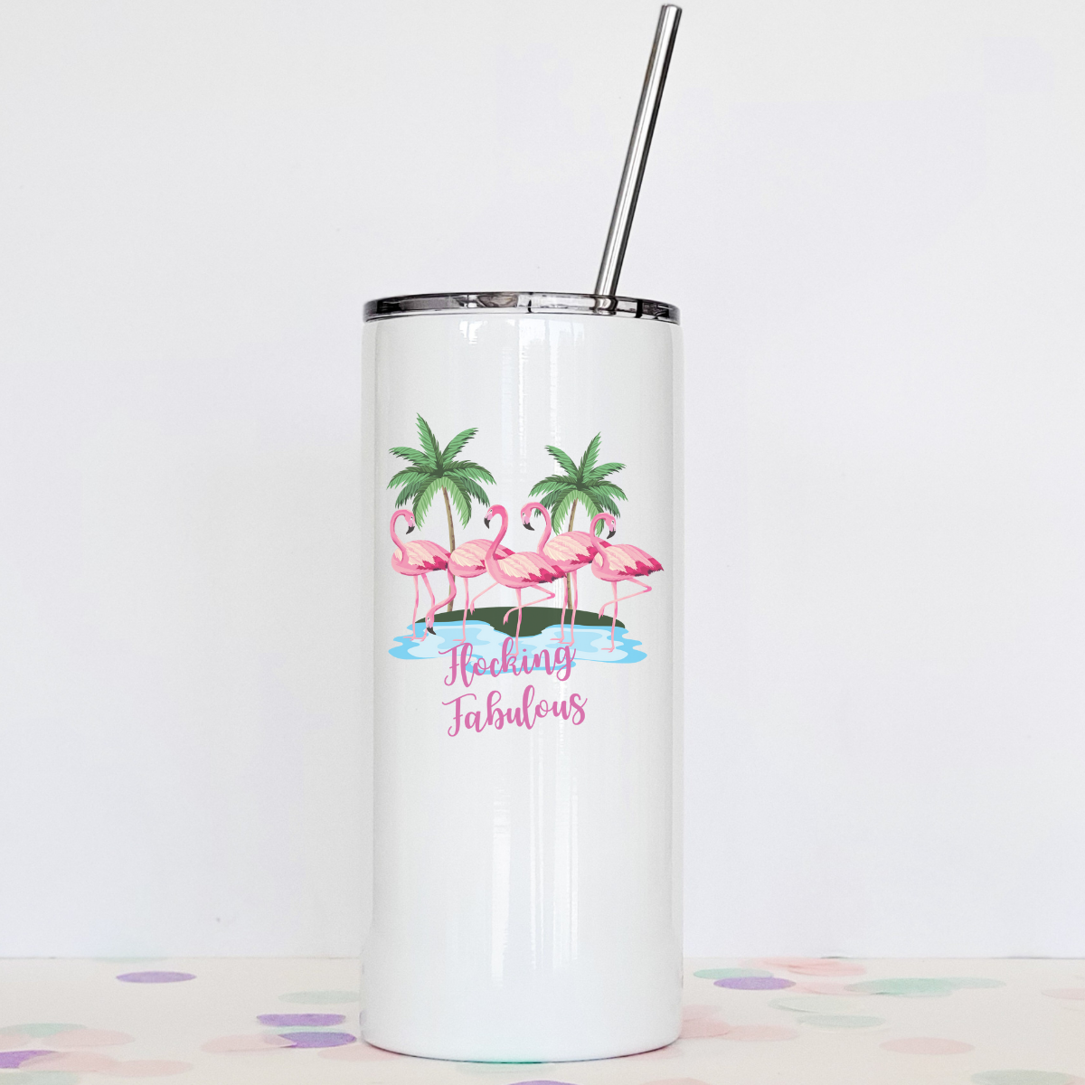 Drinkware: Flocking Fabulous