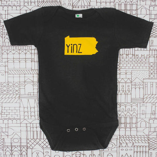 Burgh Bits: Yinz Pittsburgh Toddler Tee or Infant Bodysuit