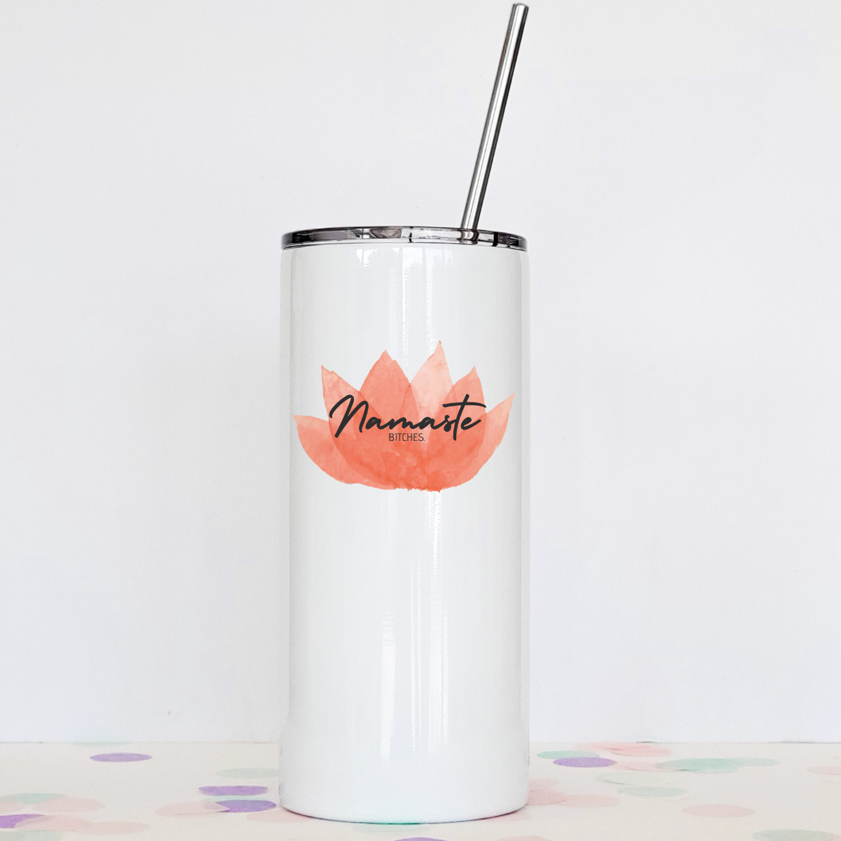 Drinkware: Namaste Bitches
