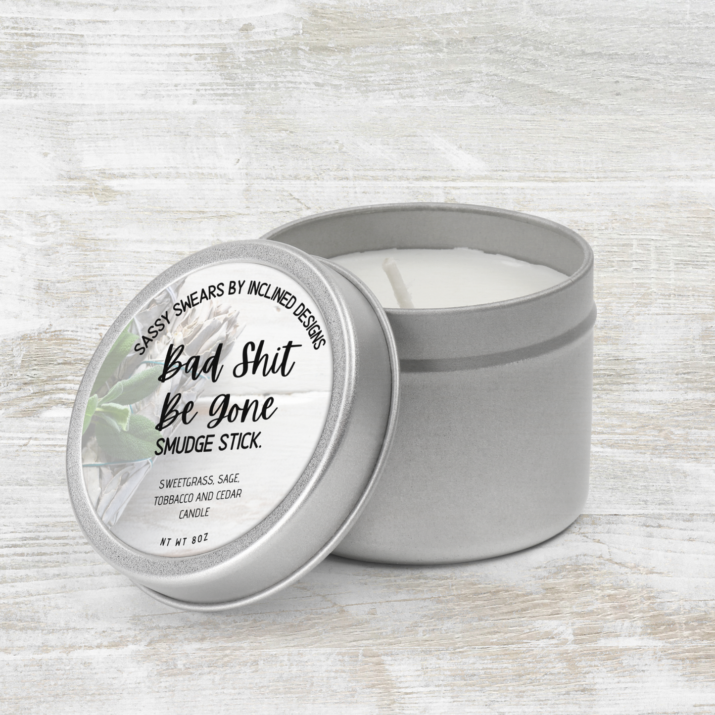 Bad Shit Be Gone 4oz Candle