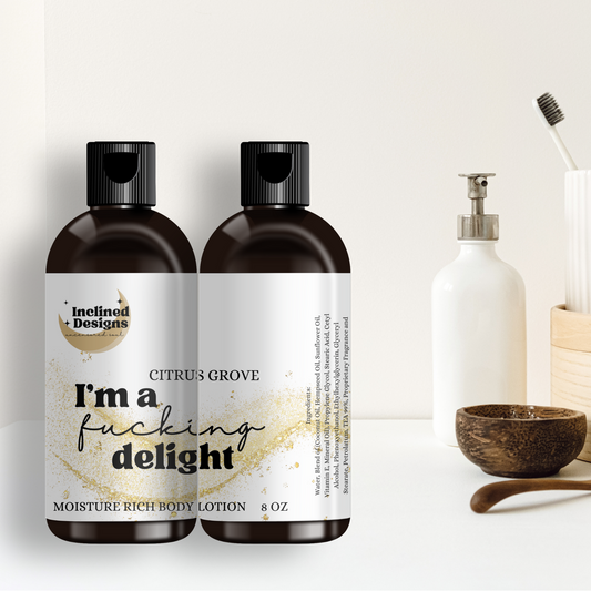 I'm A Fucking Delight Body Lotion 8 oz.