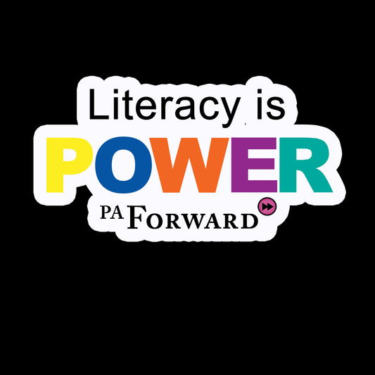PaLA: Literacy Is Power Sticker