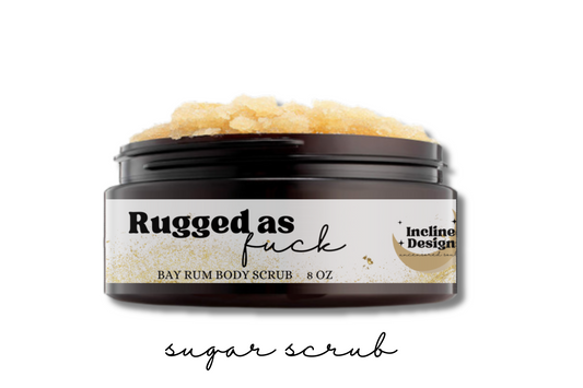 Rugged As Fuck Brown Sugar Scrub 8 oz.