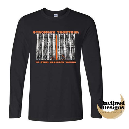 USS CLAIRTON FUNDRAISER: Long  Sleeve Tee