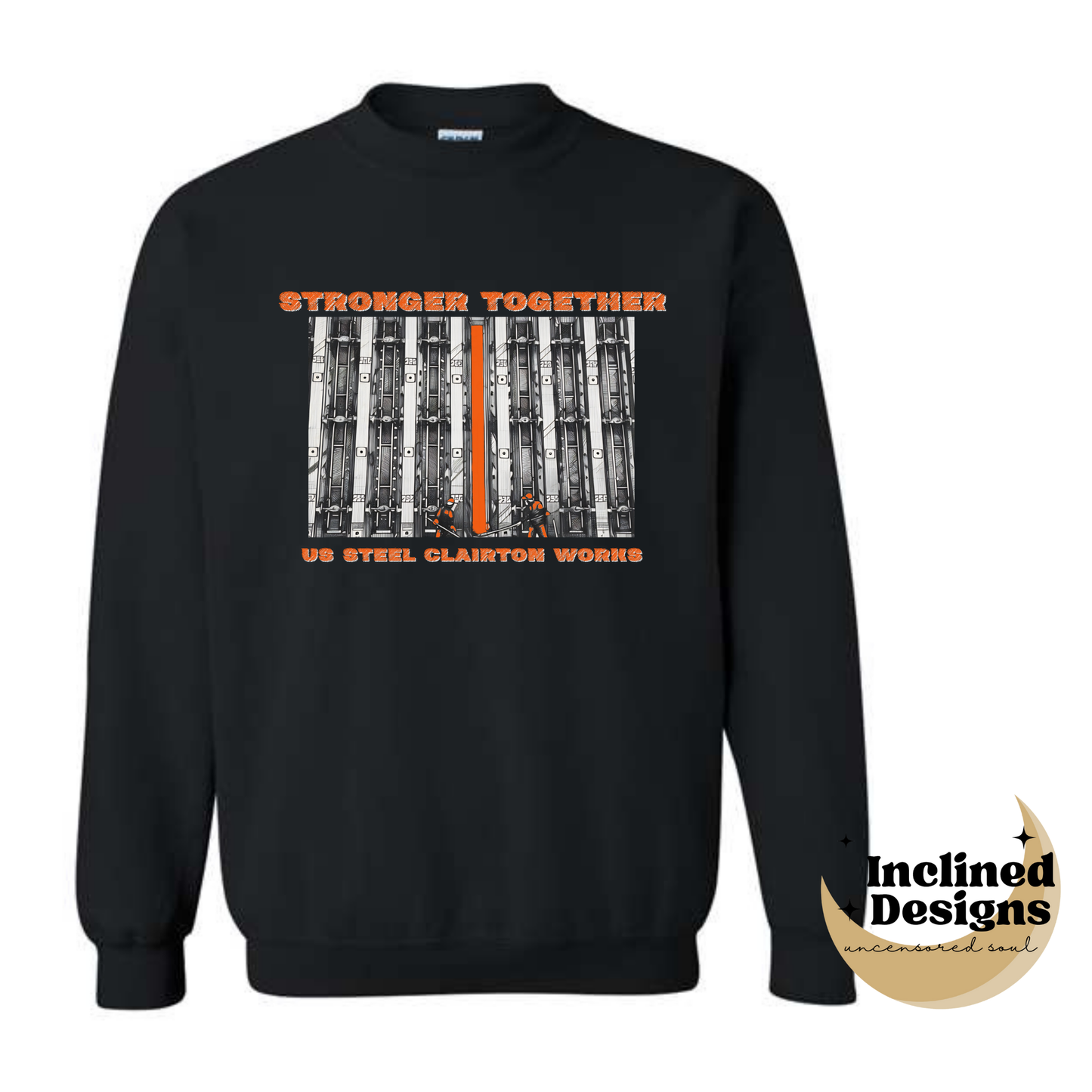 USS CLAIRTON FUNDRAISER: Crew Neck Sweatshirt