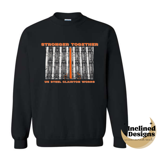 USS CLAIRTON FUNDRAISER: Crew Neck Sweatshirt