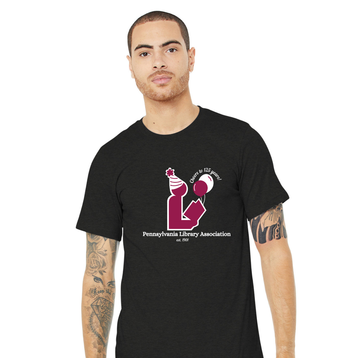PaLA: Celebrate 125 Years Unisex Black Short Sleeve