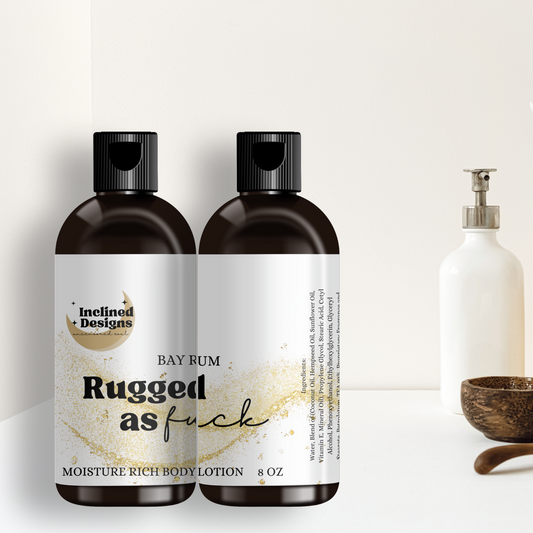 Rugged As Fuck Body Lotion 8 oz.