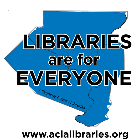 Libraries are for Everyone 2.5" Sticker