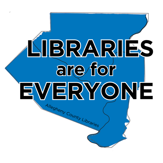 Allegheny County Library Association Apparel: Libraries Are For Everyone