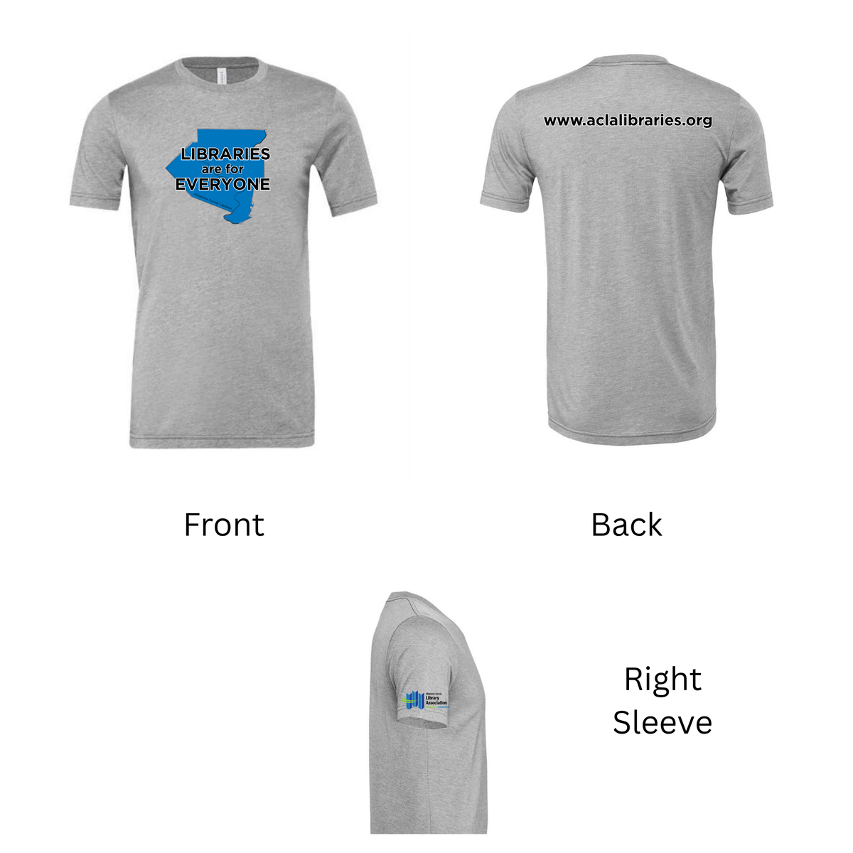 Allegheny County Library Association Apparel: Libraries Are For Everyone