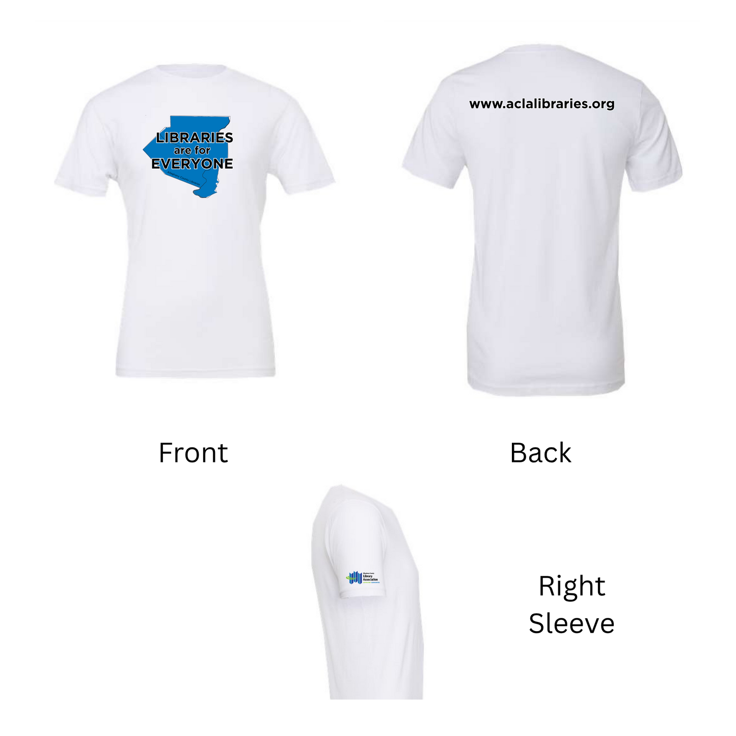 Allegheny County Library Association Apparel: Libraries Are For Everyone