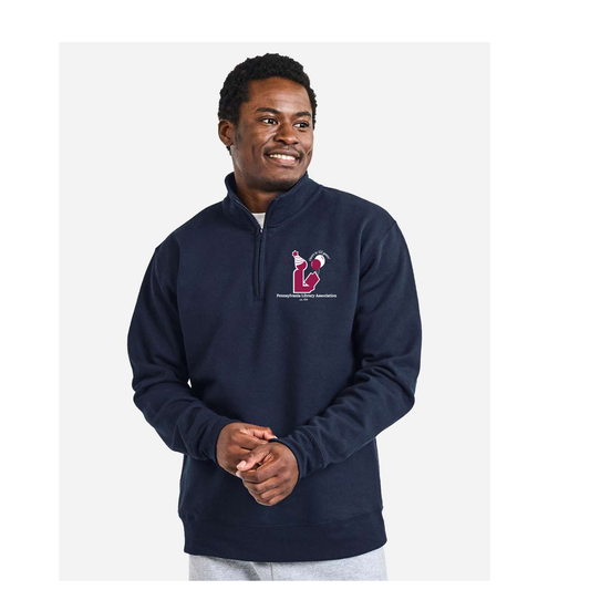 PaLA: Celebrating 125 Years Navy Quarter Zip Sweatshirt