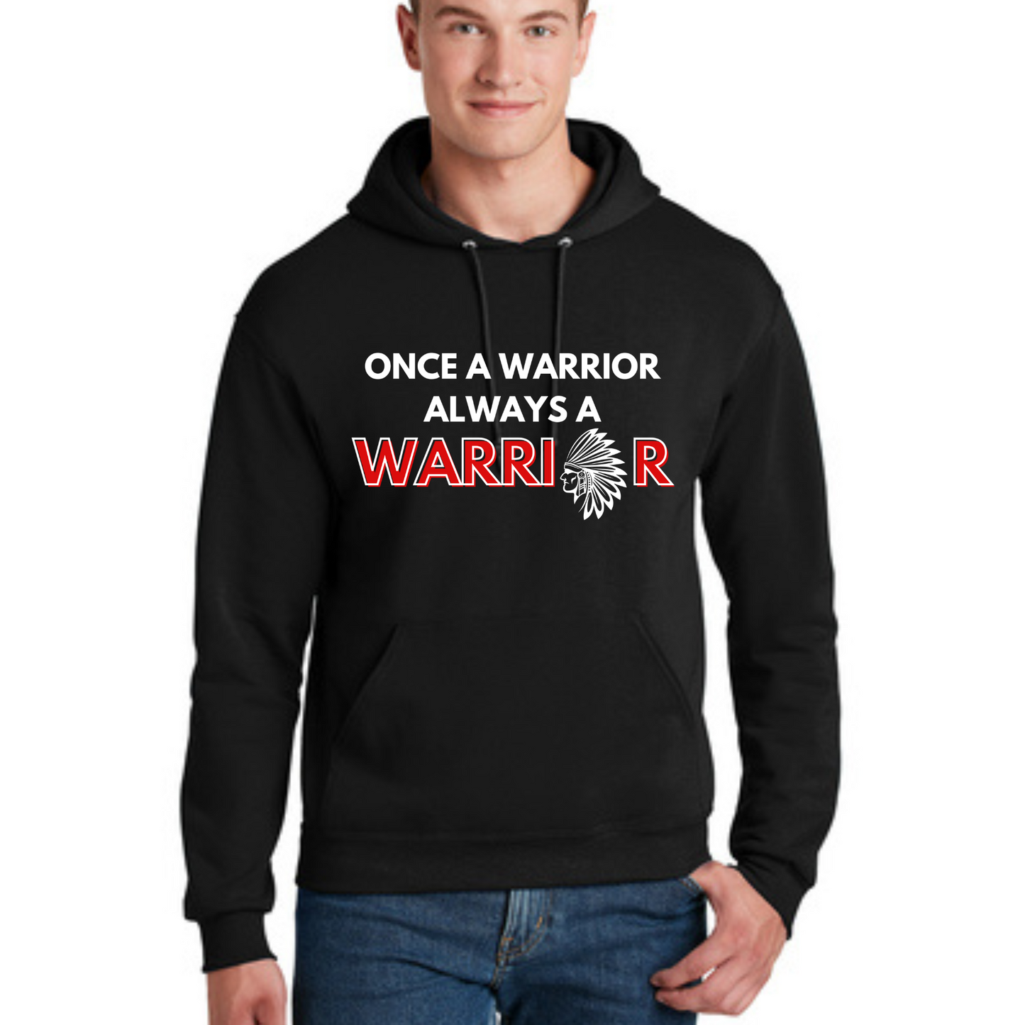 Proud To Be A Warrior Fundraiser Hoodie ALUMNI