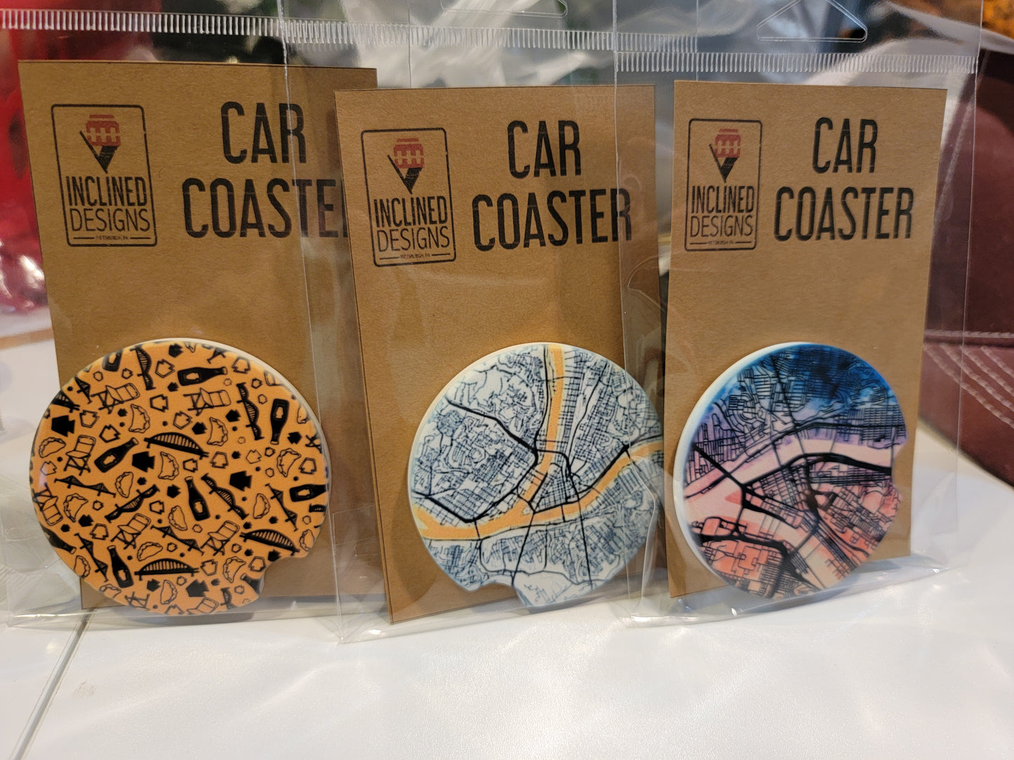 Burgh Bits: Sandstone Car Coaster