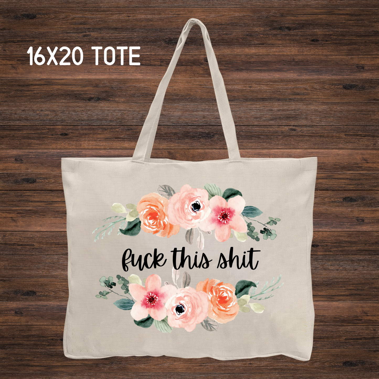 Tote Bag: Fuck This Shit