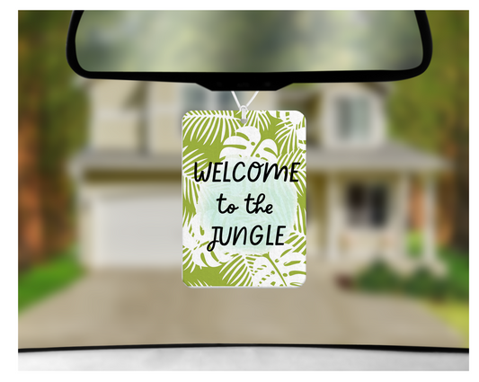 Car Freshie: Welcome To The Jungle