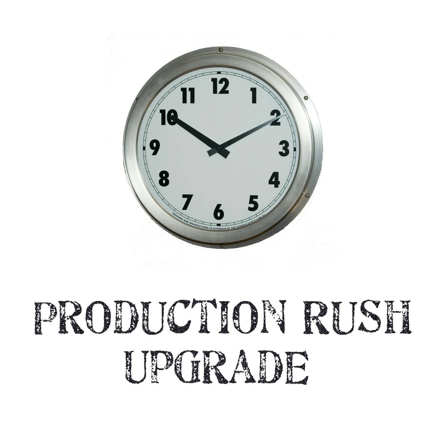 Production Rush Upgrade