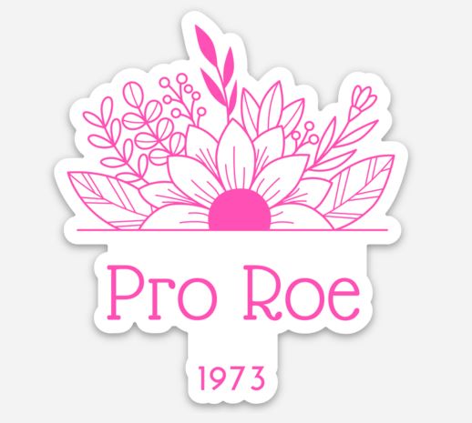Sassy Swears Sticker: Pro Roe 1973